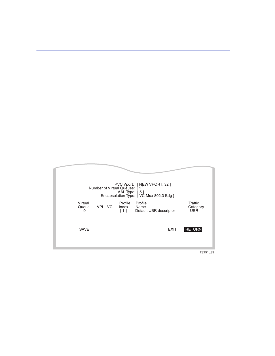 5 traffic management pvc priority assignments, Traffic management pvc priority assignments -14, Traffic management pvc priority assignments screen | Enterasys Networks VHSIM2-A6DP User Manual | Page 48 / 118