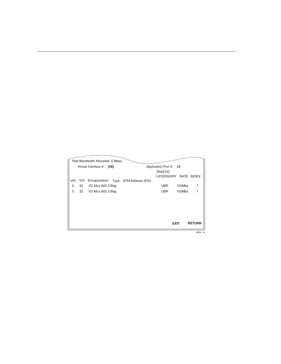 7 atm connection setup by virtual interface screen, Atm connection setup by virtual interface screen, Section 3.7 | Enterasys Networks VHSIM2-A6DP User Manual | Page 58 / 118