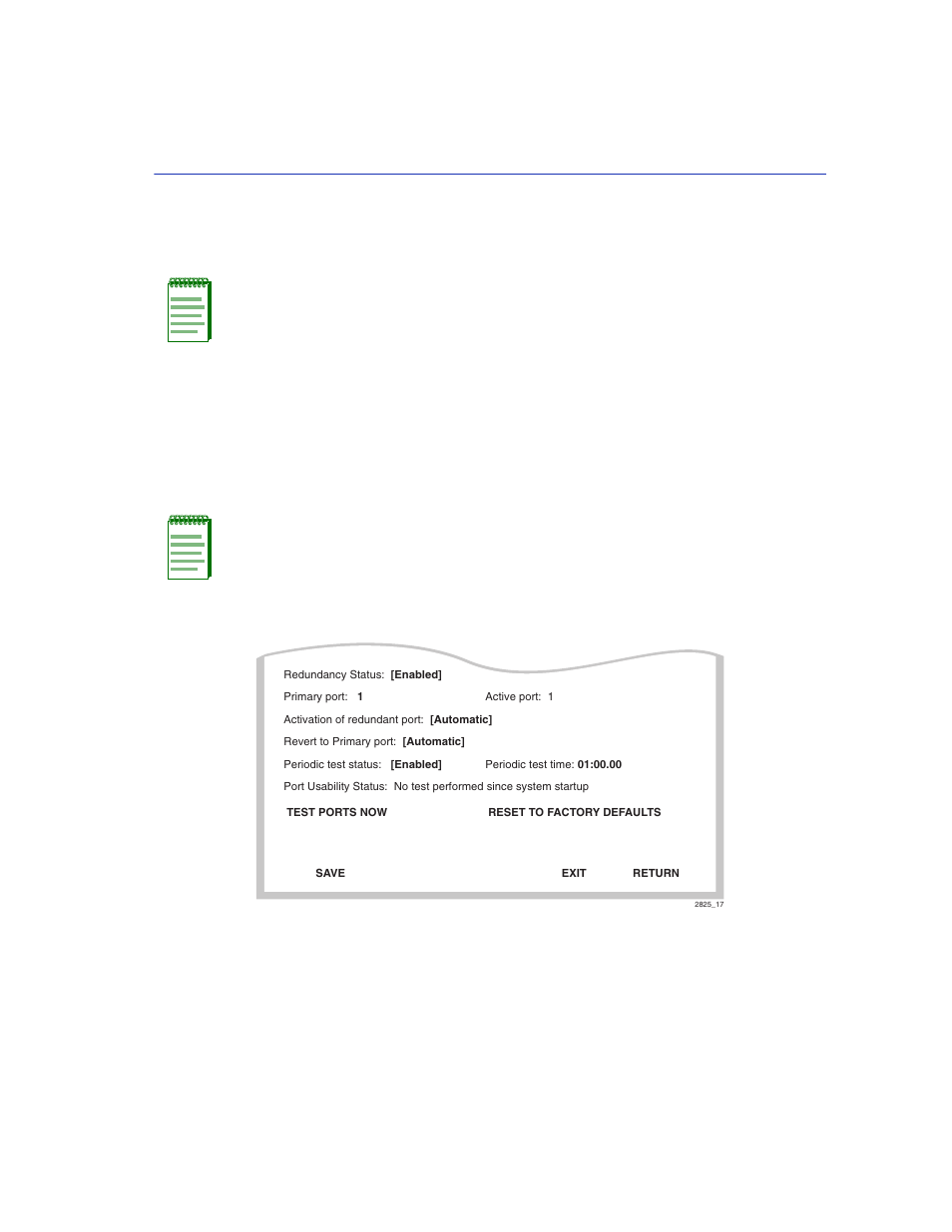 Atm port redundancy configuration screen | Enterasys Networks VHSIM2-A6DP User Manual | Page 65 / 118