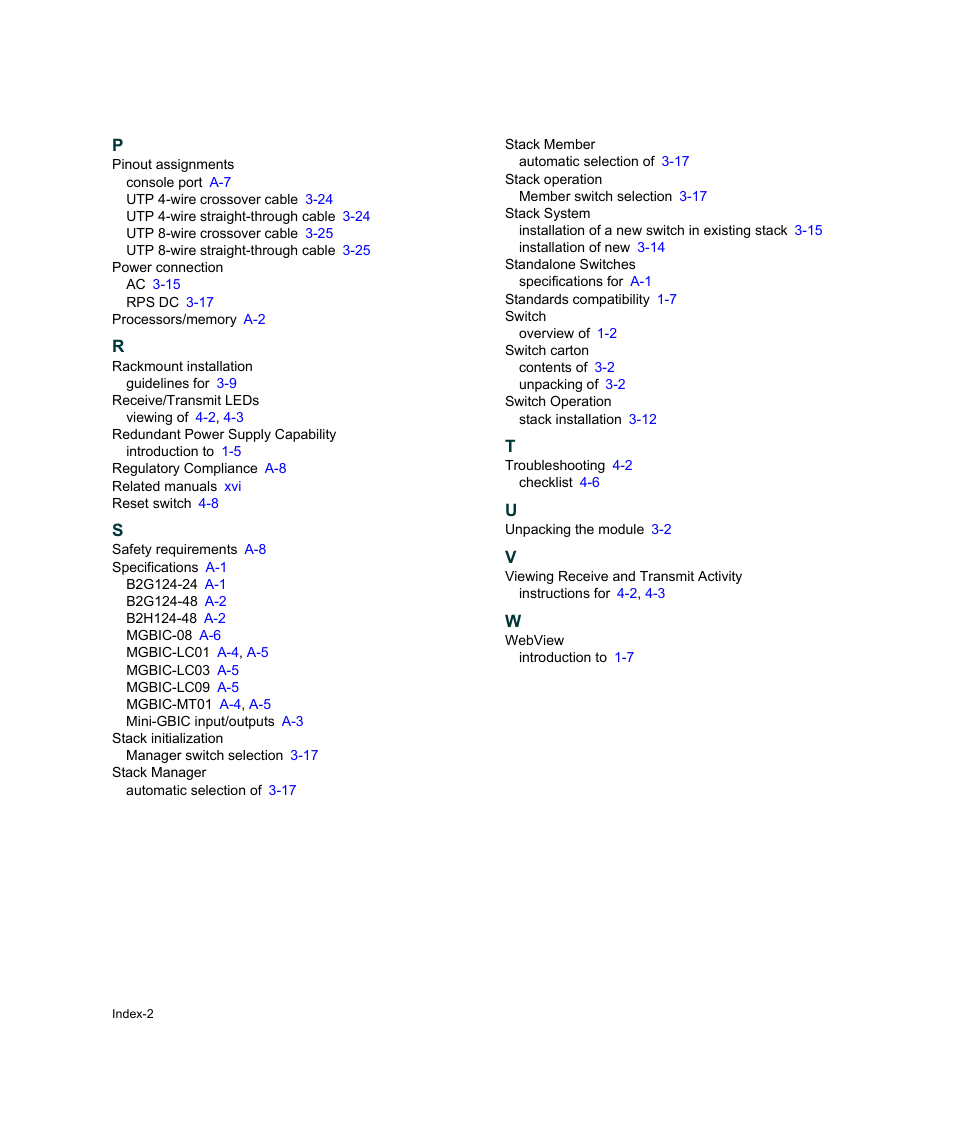 Enterasys Networks Enterasys SecureStack B2 B2G124-24 User Manual | Page 80 / 80