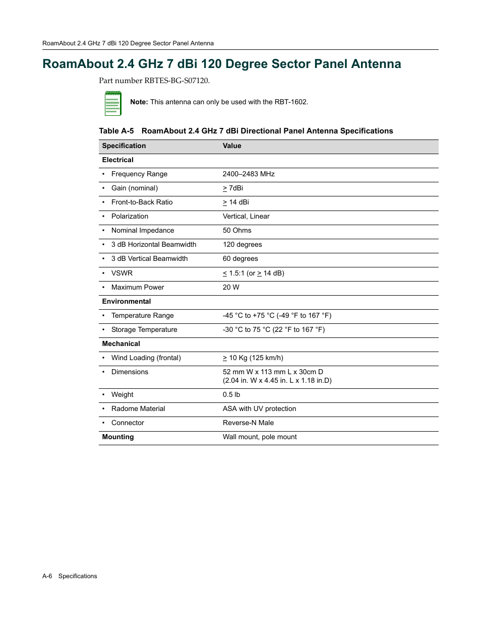 Enterasys Networks ROAMABOUT RBT-1602 User Manual | Page 76 / 92