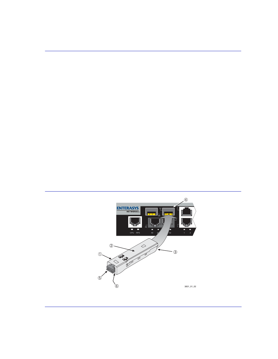 Mini-gbic with mt-rj connector (c1h124-48 shown), Preparation, Installation | Enterasys Networks C1H124-24 User Manual | Page 31 / 64