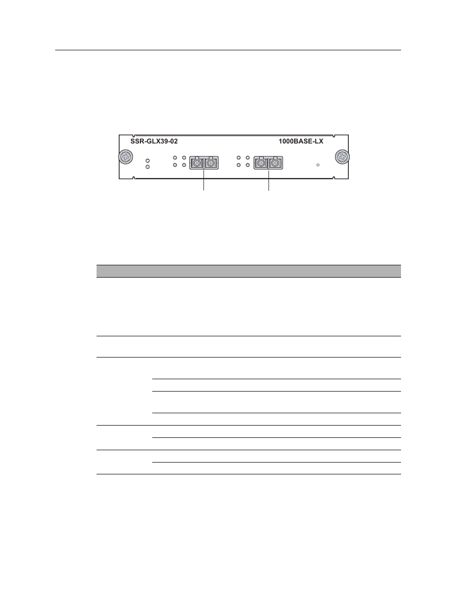 Ssr-glx39-02 | Enterasys Networks 8000/8600 User Manual | Page 40 / 142