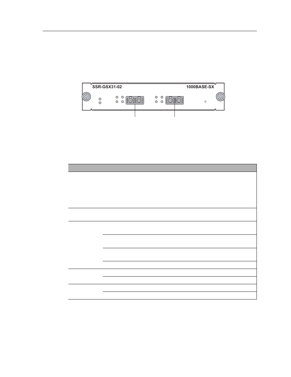 Ssr-gsx31-02 | Enterasys Networks 8000/8600 User Manual | Page 49 / 142