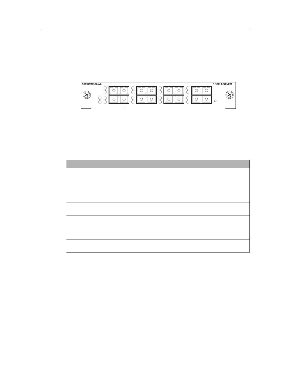 Ssr-hfx21-08-aa and ssr-hfx29-08-aa | Enterasys Networks 8000/8600 User Manual | Page 53 / 142