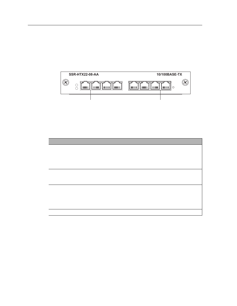 Ssr-htx22-08-aa and ssr-htx12-08-aa | Enterasys Networks 8000/8600 User Manual | Page 56 / 142
