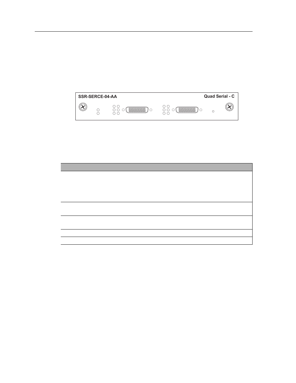 Ssr-serce-04-aa and ssr-serc-04-aa | Enterasys Networks 8000/8600 User Manual | Page 62 / 142