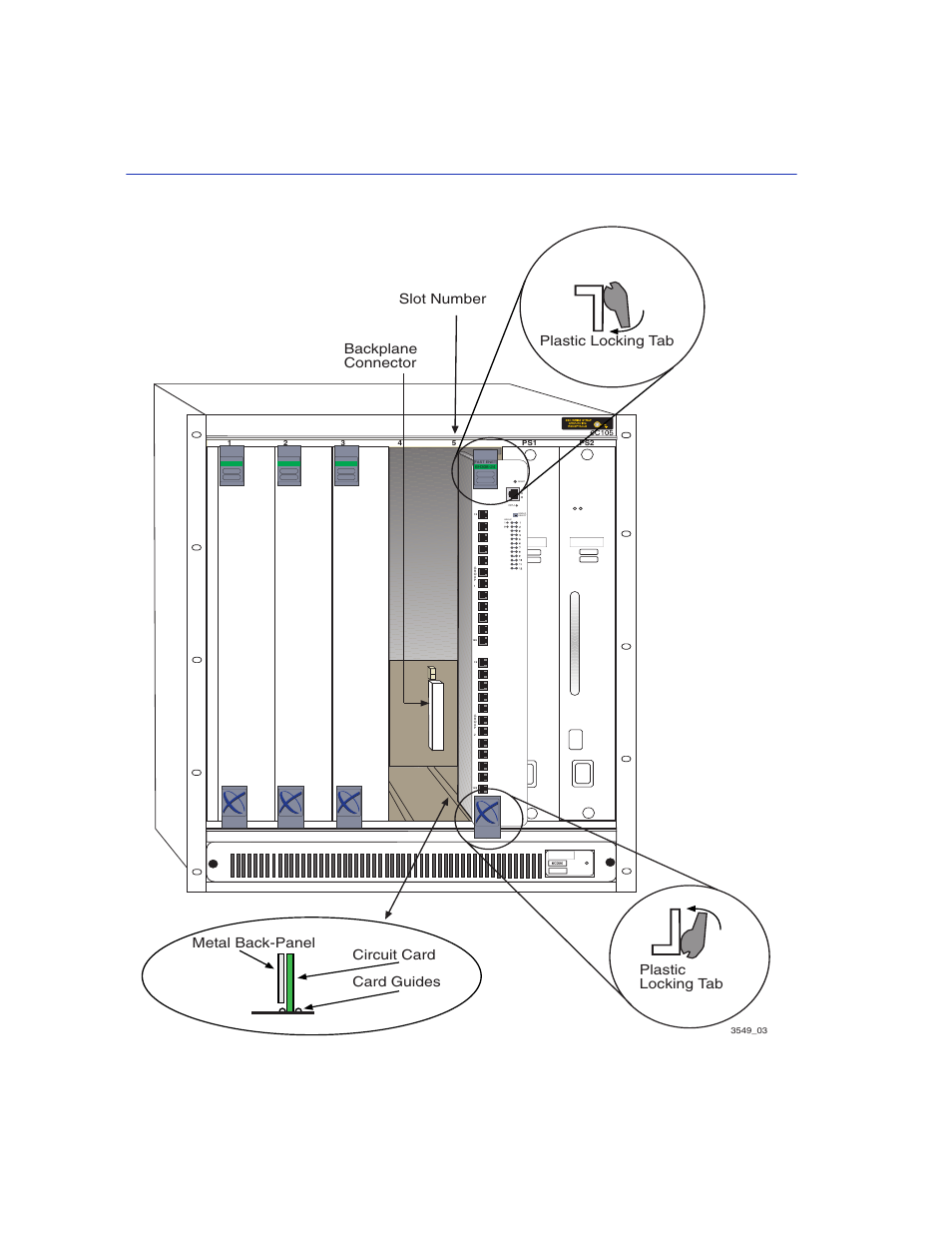 Installing the module into the 6c105 chassis -6, Figure 3-2, Reset | Group, Group select reset, Group select, Slot number | Enterasys Networks 6H308-24 User Manual | Page 32 / 56