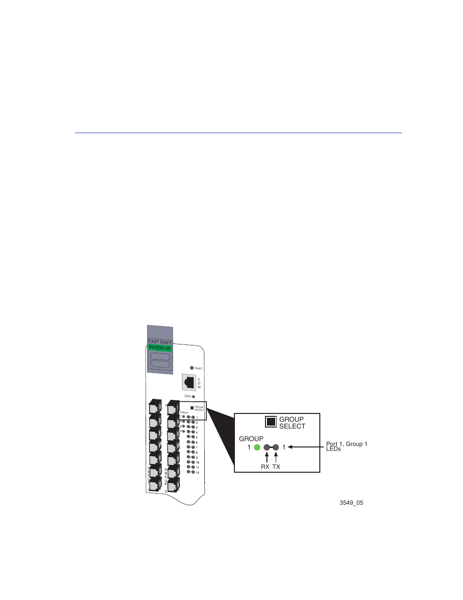 Troubleshooting, 1 using lanview, Using lanview -1 | Lanview leds, Chapter 4, Troubleshooting 4-1, Figure 4-1 lanview leds | Enterasys Networks 6H308-24 User Manual | Page 37 / 56