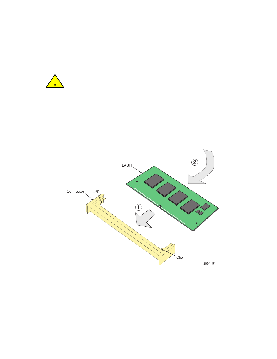 B.3.2 installing the flash module, B.3.2, Installing the flash | Enterasys Networks 6H308-24 User Manual | Page 53 / 56