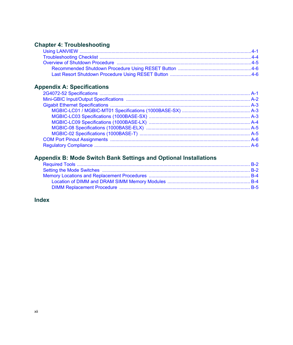 Enterasys Networks 2G4072-52 User Manual | Page 14 / 70