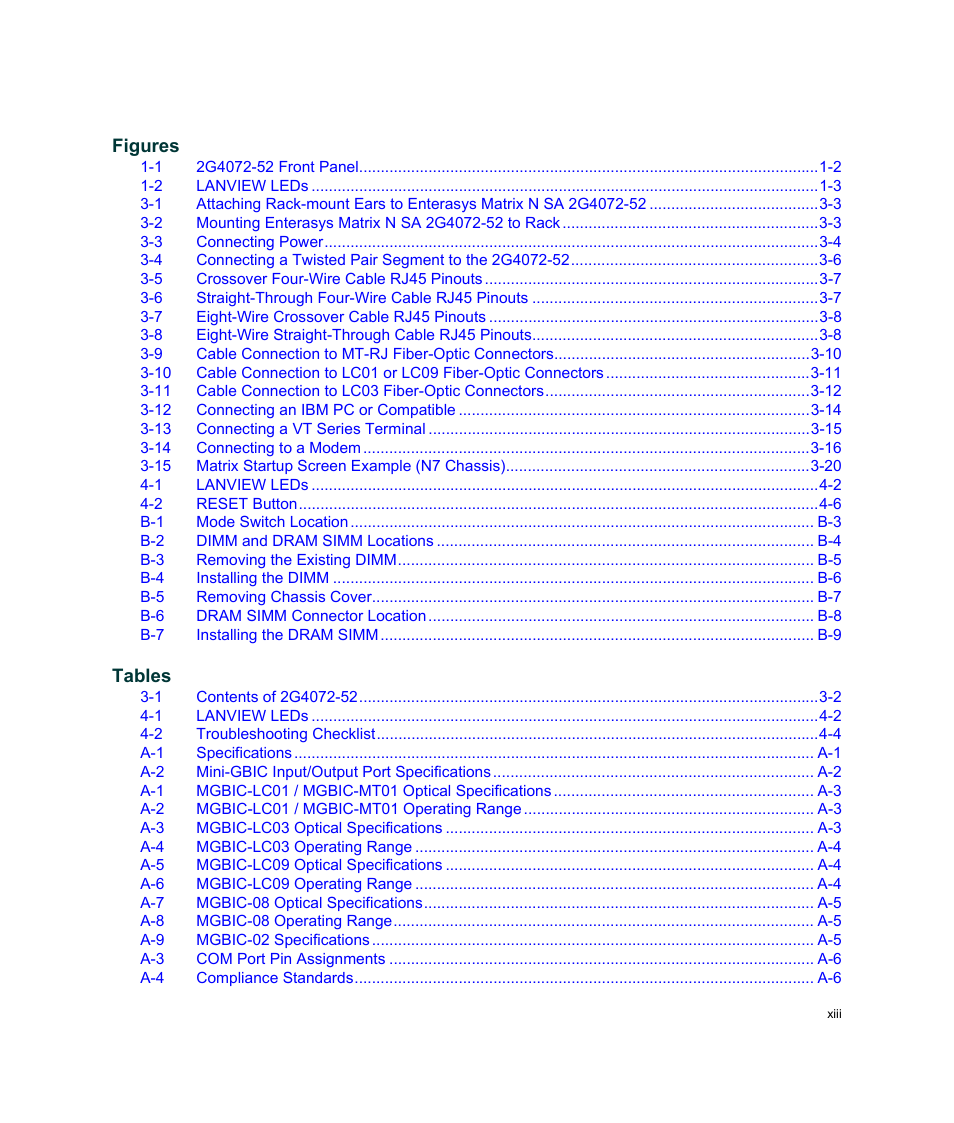 Enterasys Networks 2G4072-52 User Manual | Page 15 / 70