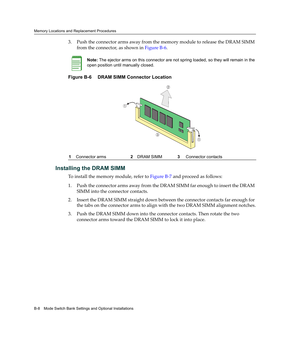 Installing the dram simm | Enterasys Networks 2G4072-52 User Manual | Page 66 / 70