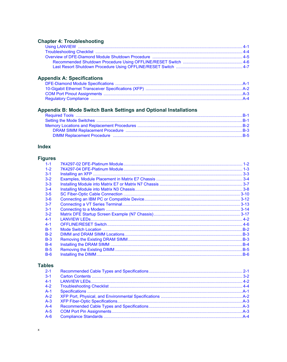 Enterasys Networks Enterasys Diamond Distributed Forwarding Engine 7KR4297-04 User Manual | Page 12 / 64