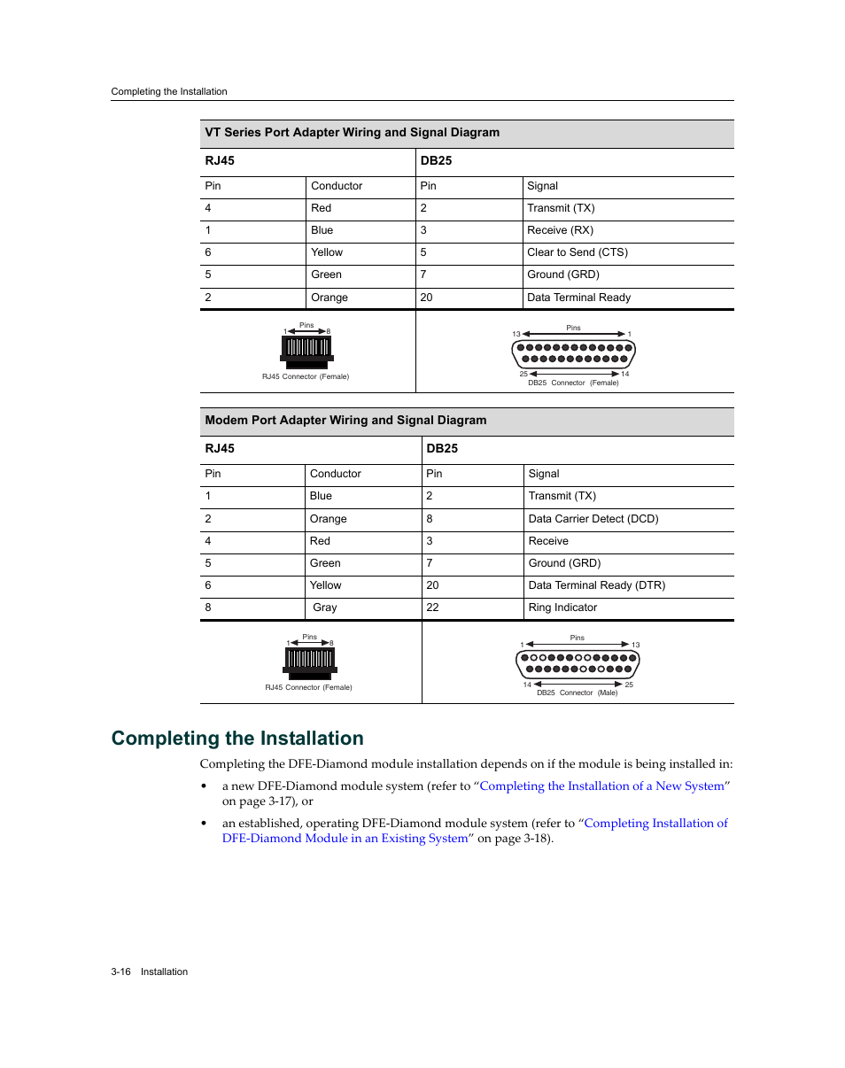 Completing the installation, Completing the installation -16 | Enterasys Networks Enterasys Diamond Distributed Forwarding Engine 7KR4297-04 User Manual | Page 38 / 64