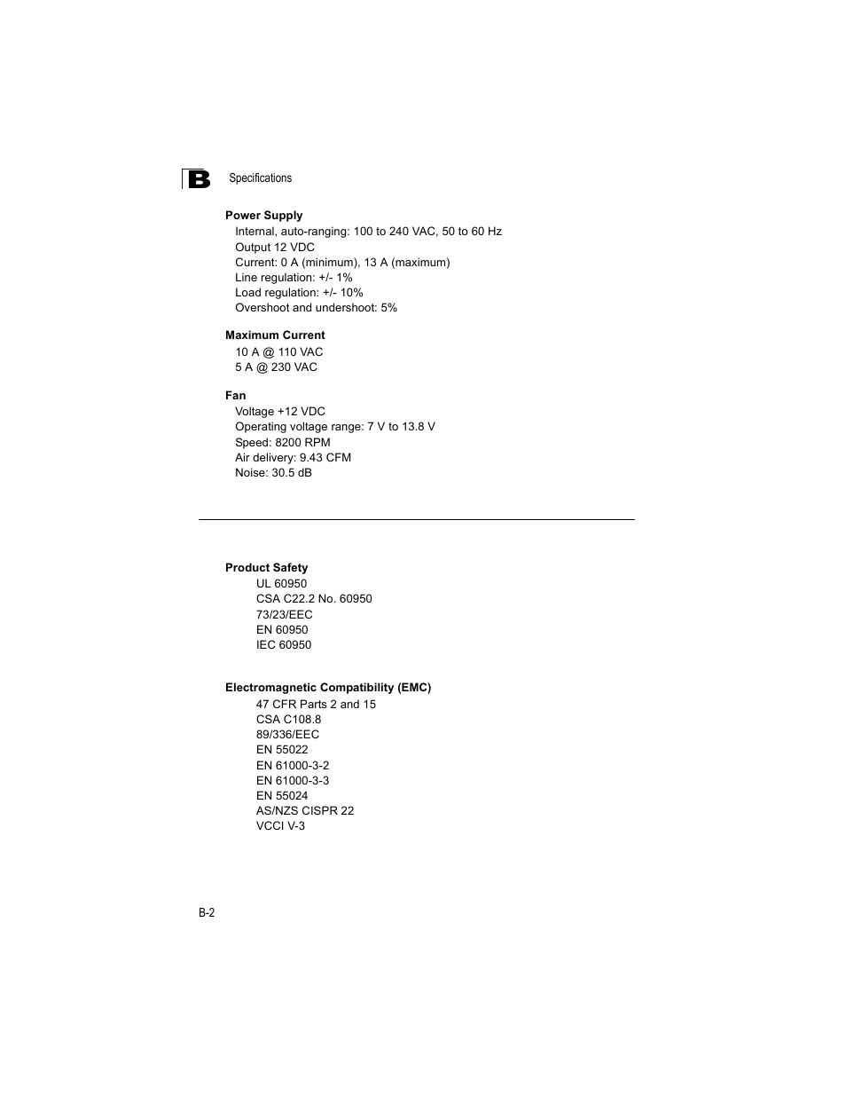 Compliances, Compliances b-2 | Enterasys Networks VSER-RPU-SYS User Manual | Page 24 / 28