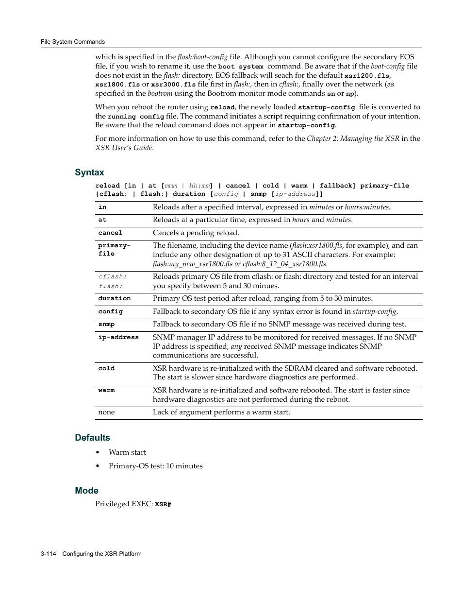 Enterasys Networks X-Pedition XSR CLI User Manual | Page 120 / 684