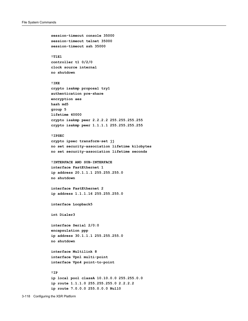 Enterasys Networks X-Pedition XSR CLI User Manual | Page 124 / 684