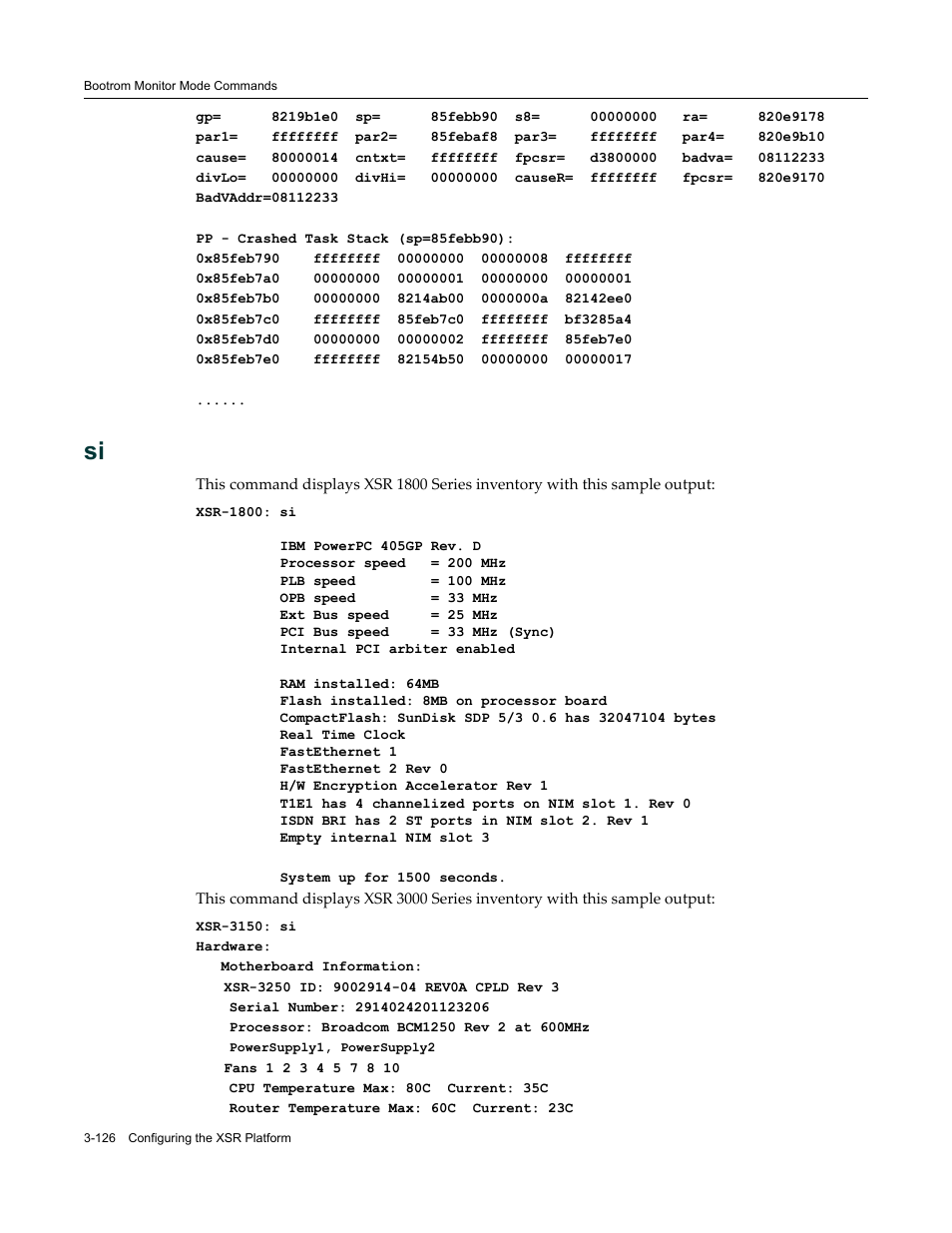 Enterasys Networks X-Pedition XSR CLI User Manual | Page 132 / 684