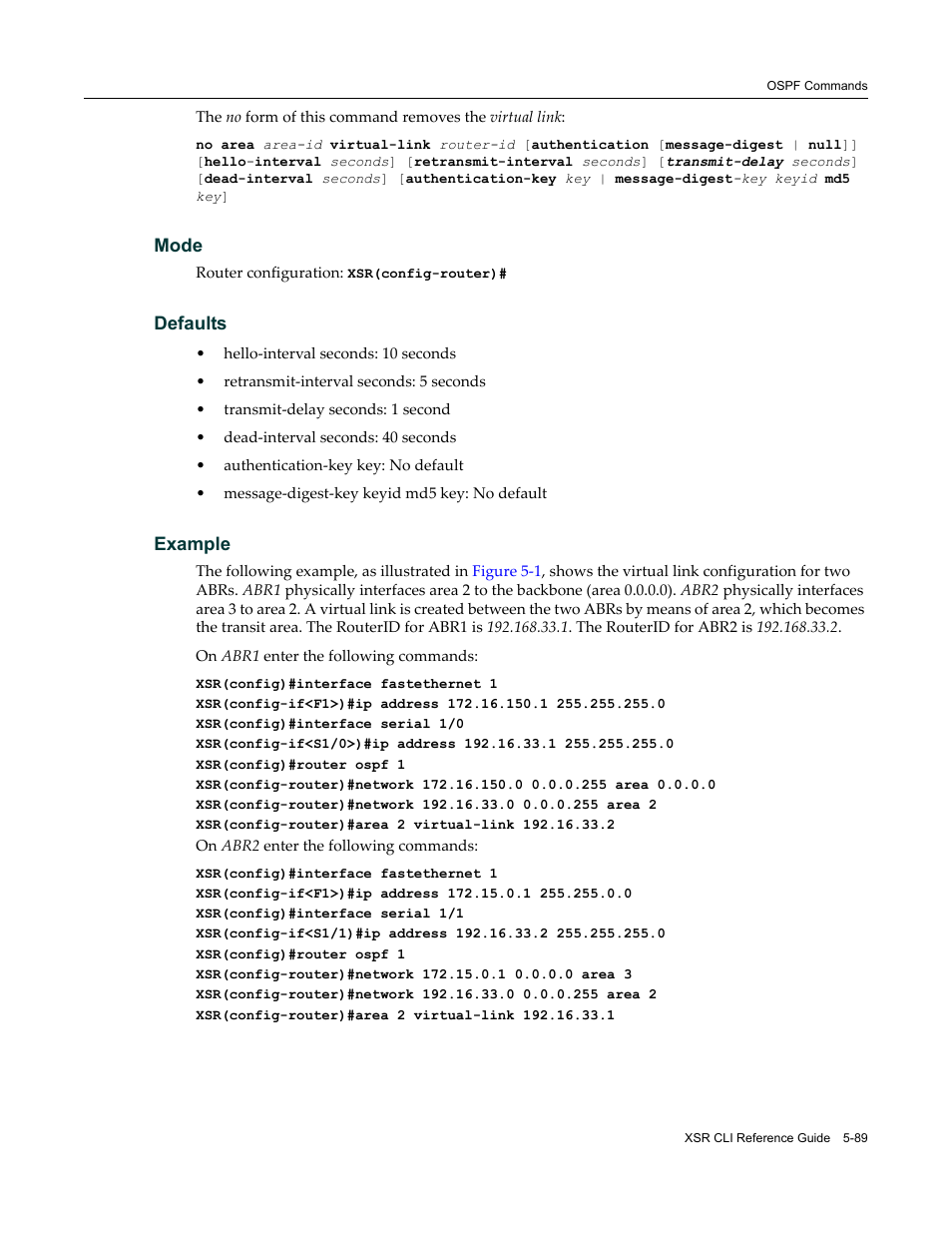 Enterasys Networks X-Pedition XSR CLI User Manual | Page 165 / 684