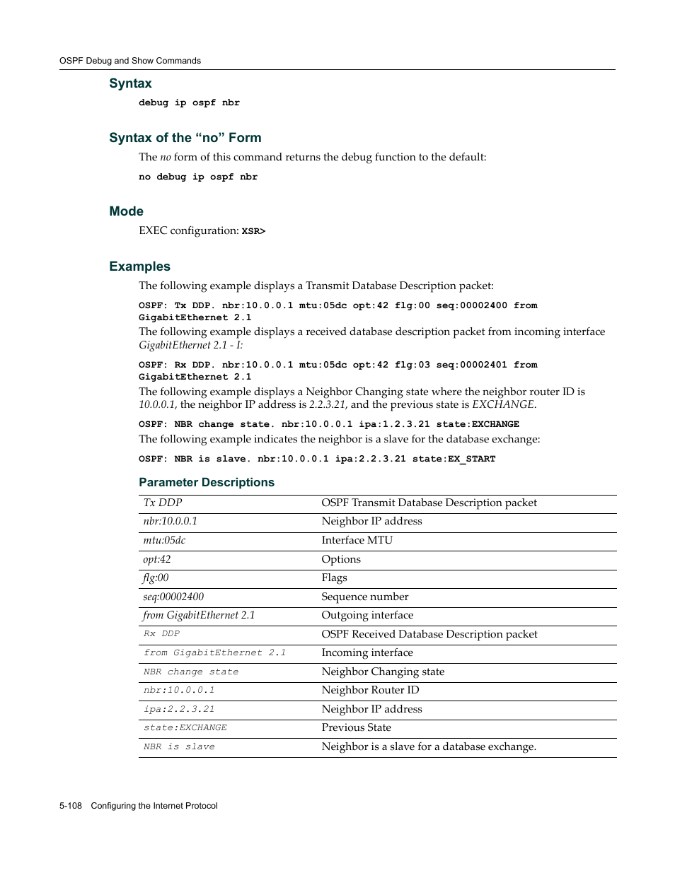 Enterasys Networks X-Pedition XSR CLI User Manual | Page 184 / 684