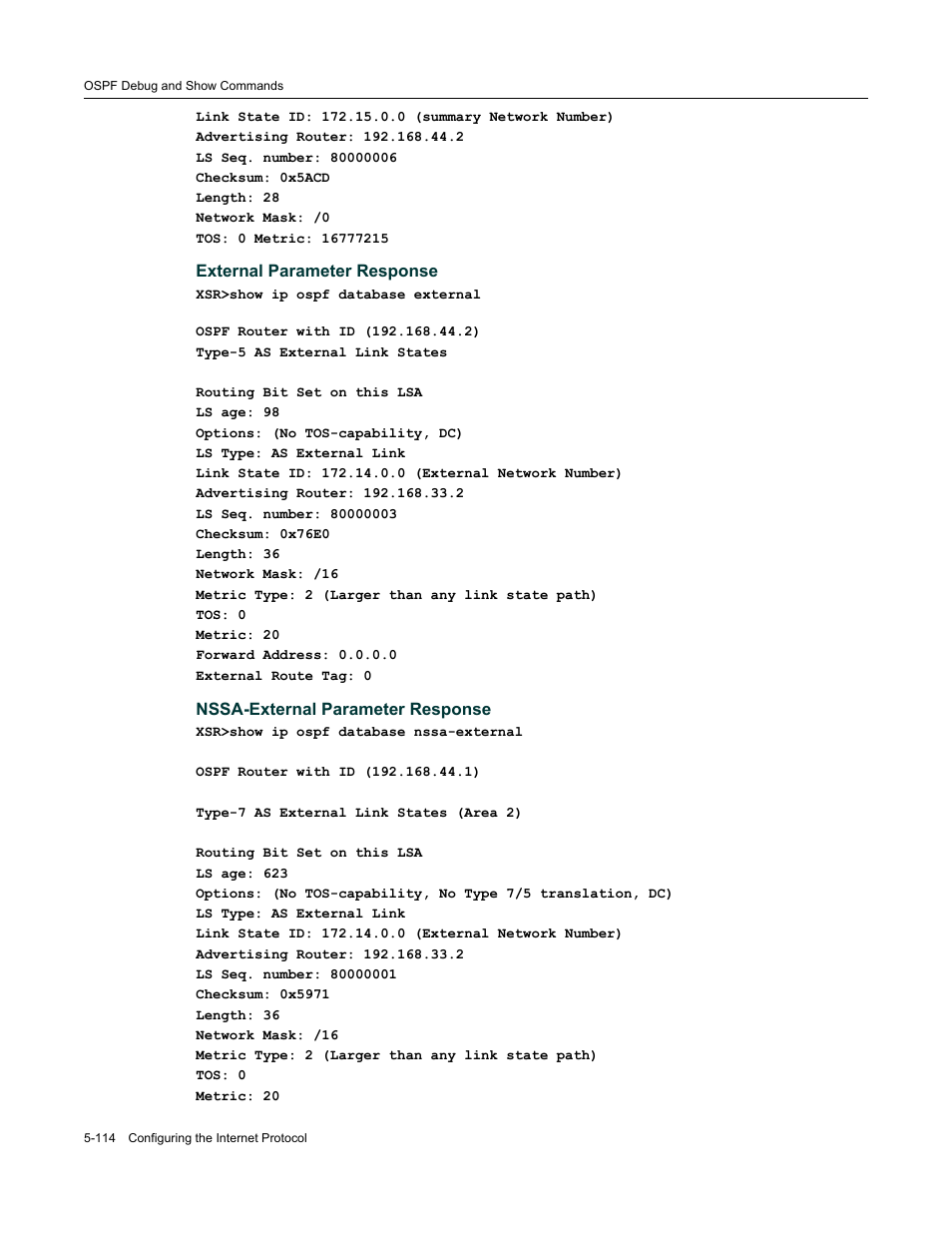 Enterasys Networks X-Pedition XSR CLI User Manual | Page 190 / 684