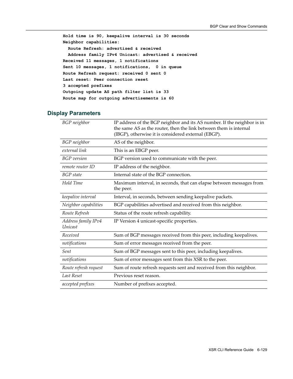 Enterasys Networks X-Pedition XSR CLI User Manual | Page 325 / 684