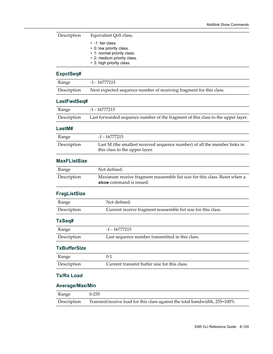 Enterasys Networks X-Pedition XSR CLI User Manual | Page 399 / 684
