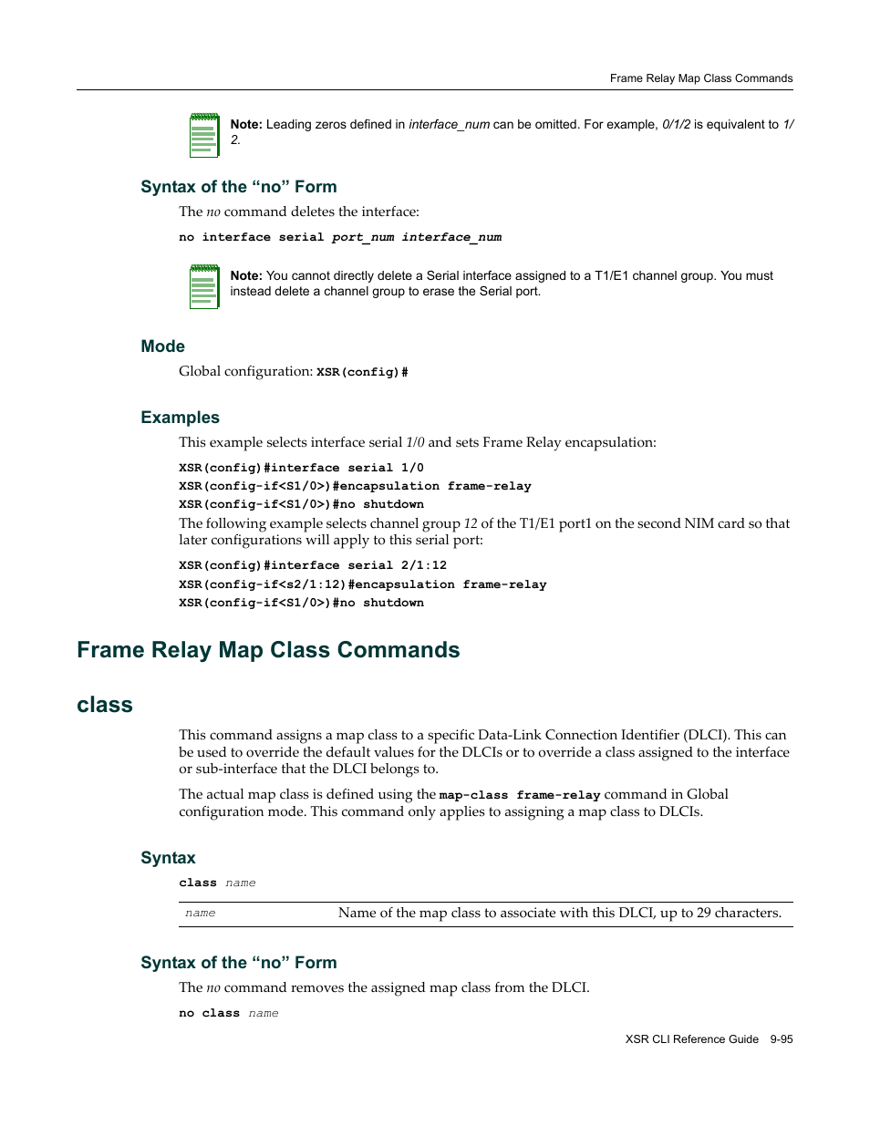 Frame relay map class commands, Frame relay map class commands -95, Frame relay map class commands class | Enterasys Networks X-Pedition XSR CLI User Manual | Page 419 / 684