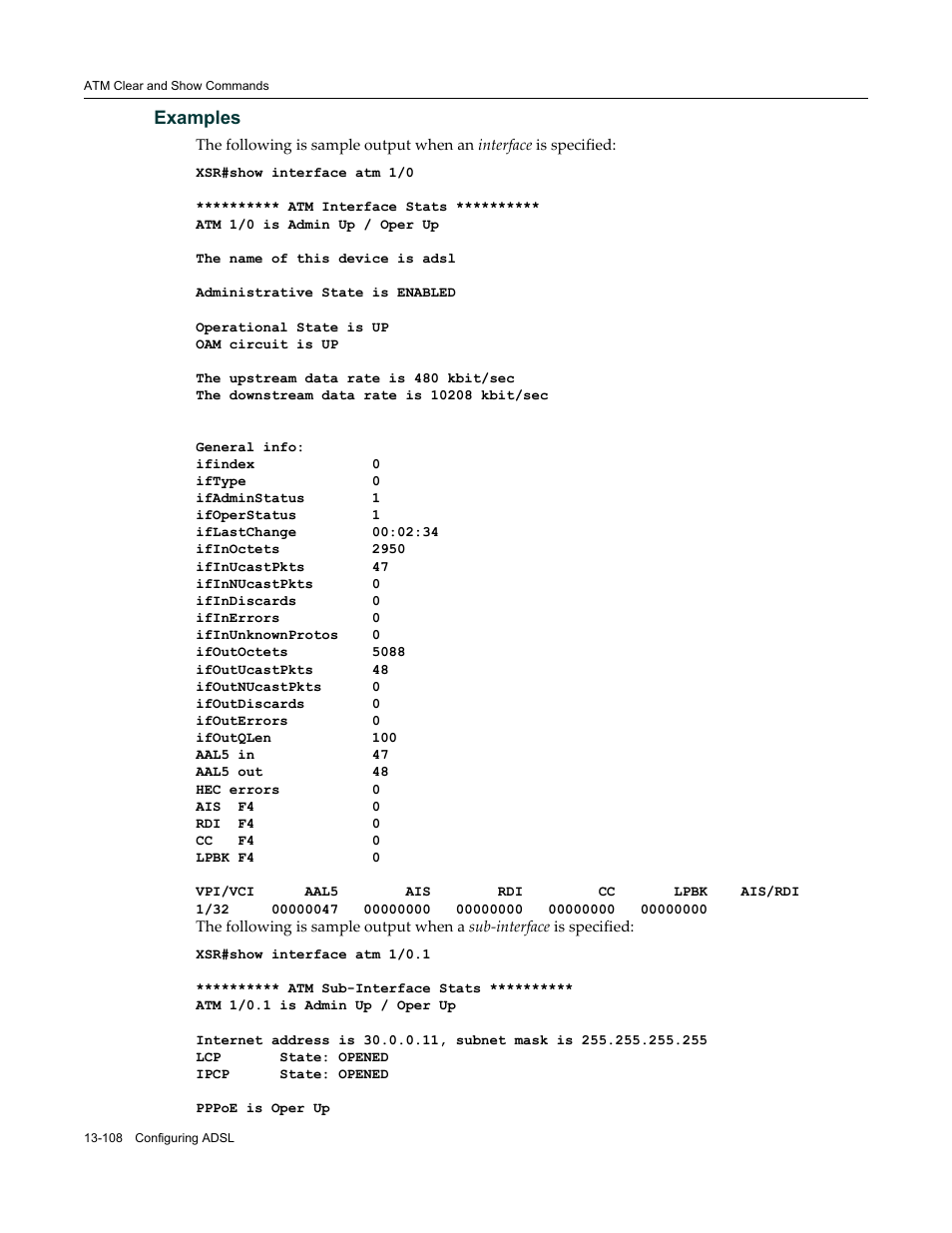 Examples | Enterasys Networks X-Pedition XSR CLI User Manual | Page 534 / 684