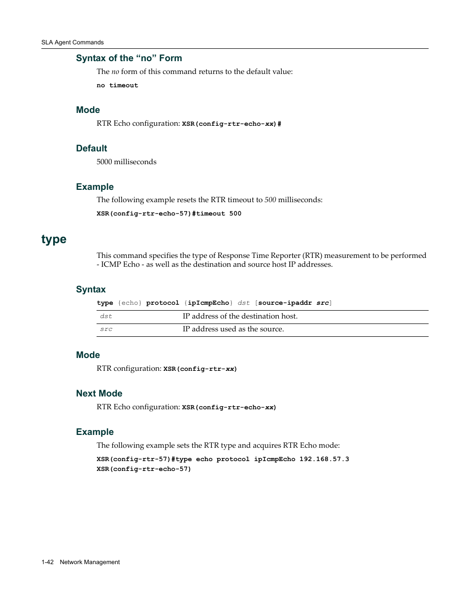 Type | Enterasys Networks X-Pedition XSR CLI User Manual | Page 56 / 684
