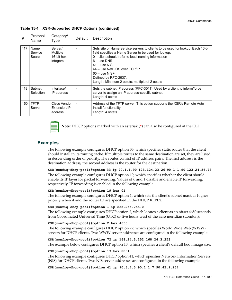 Examples | Enterasys Networks X-Pedition XSR CLI User Manual | Page 619 / 684