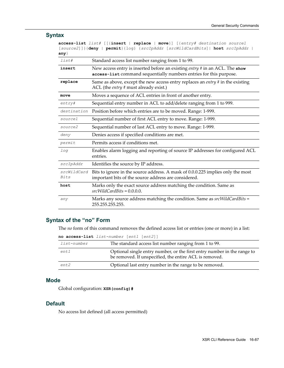 Enterasys Networks X-Pedition XSR CLI User Manual | Page 631 / 684