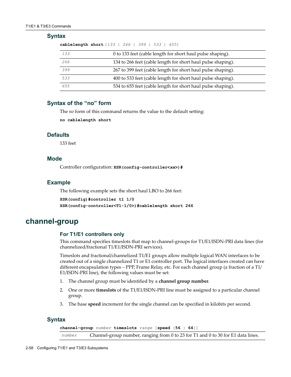 Channel-group | Enterasys Networks X-Pedition XSR CLI User Manual | Page 64 / 684