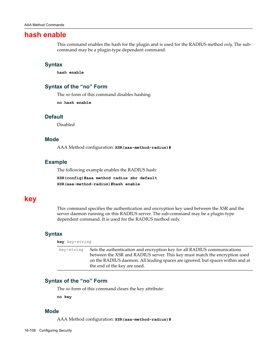 Hash enable | Enterasys Networks X-Pedition XSR CLI User Manual | Page 652 / 684