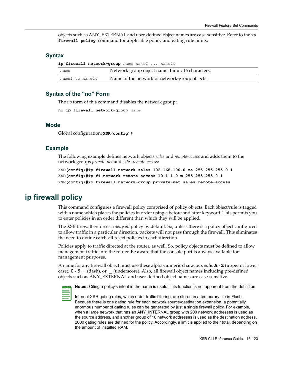 Ip firewall policy | Enterasys Networks X-Pedition XSR CLI User Manual | Page 667 / 684