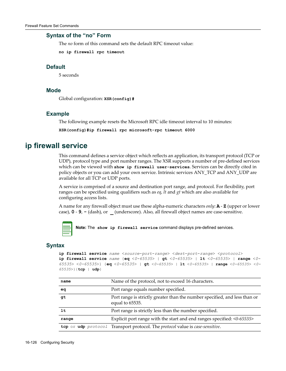 Ip firewall service | Enterasys Networks X-Pedition XSR CLI User Manual | Page 670 / 684