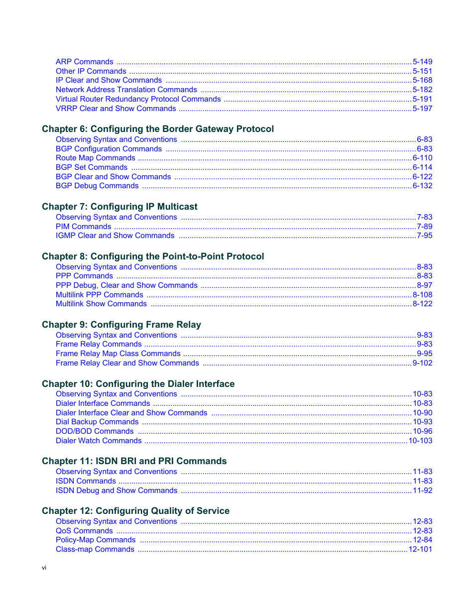 Enterasys Networks X-Pedition XSR CLI User Manual | Page 8 / 684