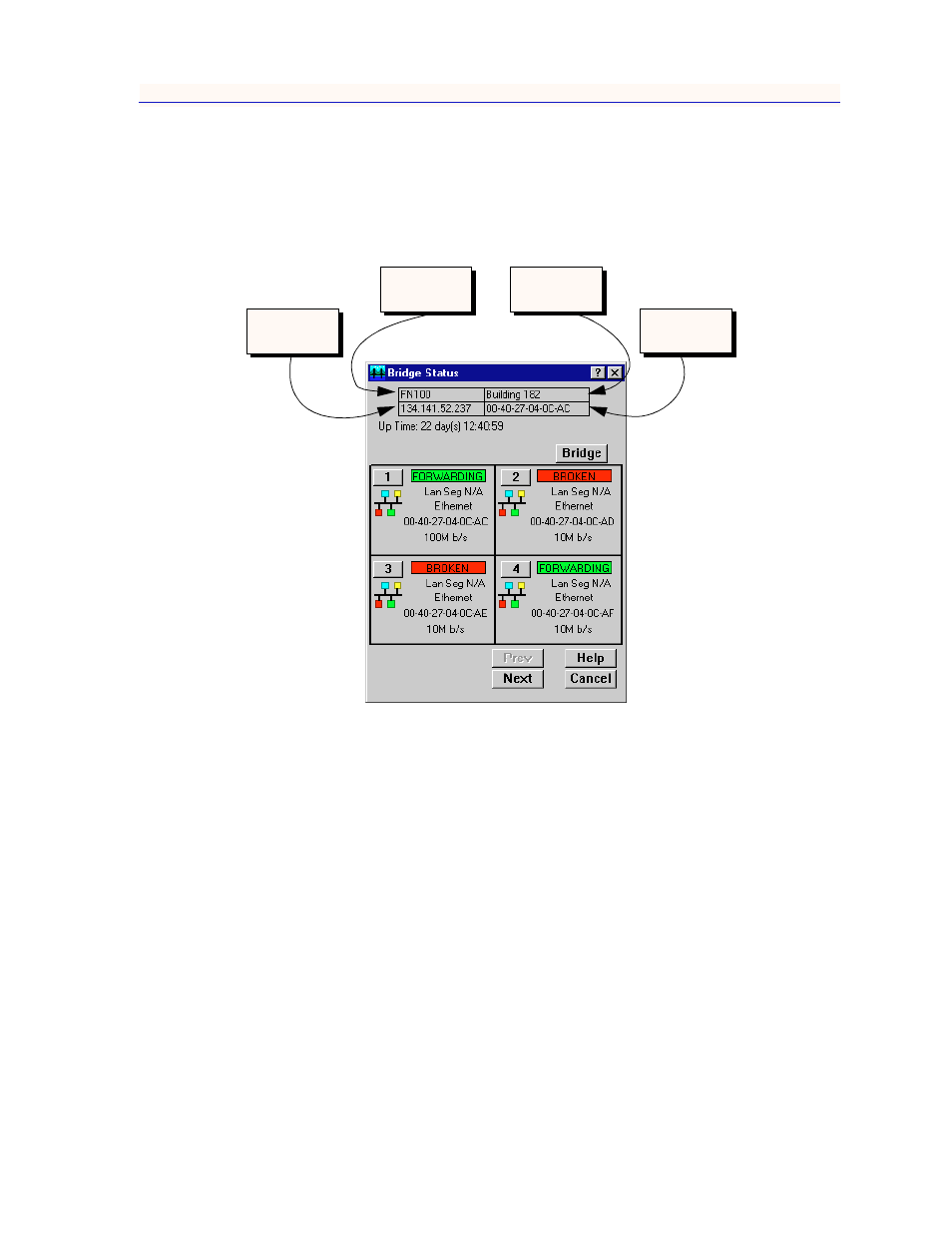 Common fn100 window fields, Common fn100 window fields -3 | Enterasys Networks FN 100 User Manual | Page 11 / 54