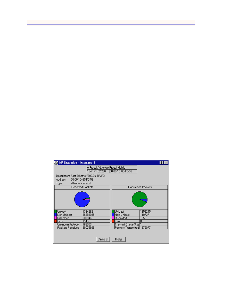 Viewing interface detail, Viewing interface detail -16, Rt; see | Viewing interface d | Enterasys Networks FN 100 User Manual | Page 32 / 54