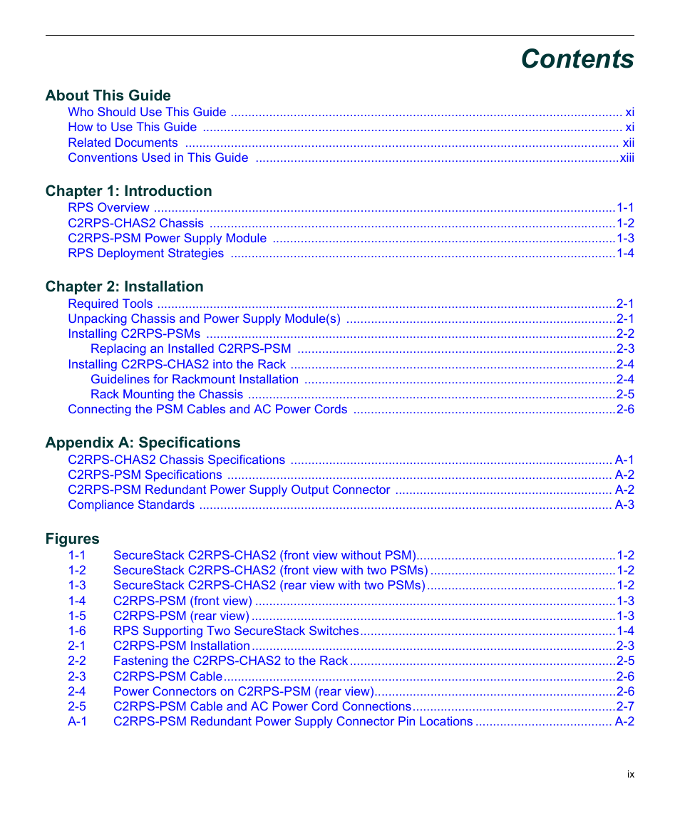 Enterasys Networks SecureStack C2RPS-CHAS2 User Manual | Page 11 / 34