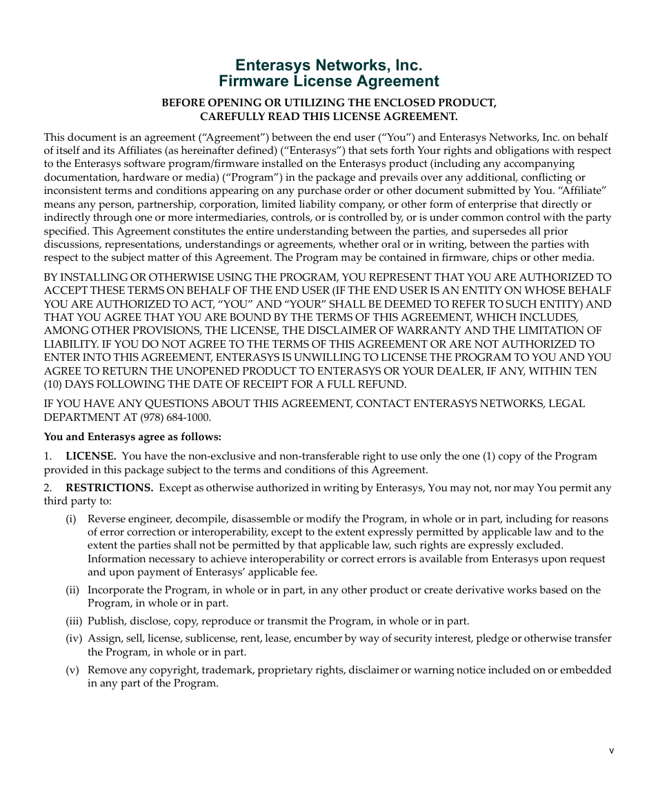 Enterasys Networks SecureStack C2RPS-CHAS2 User Manual | Page 7 / 34