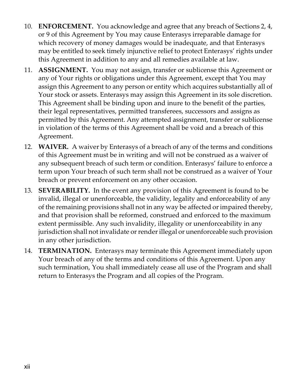 Enterasys Networks Network Ethernet Adapter User Manual | Page 14 / 36