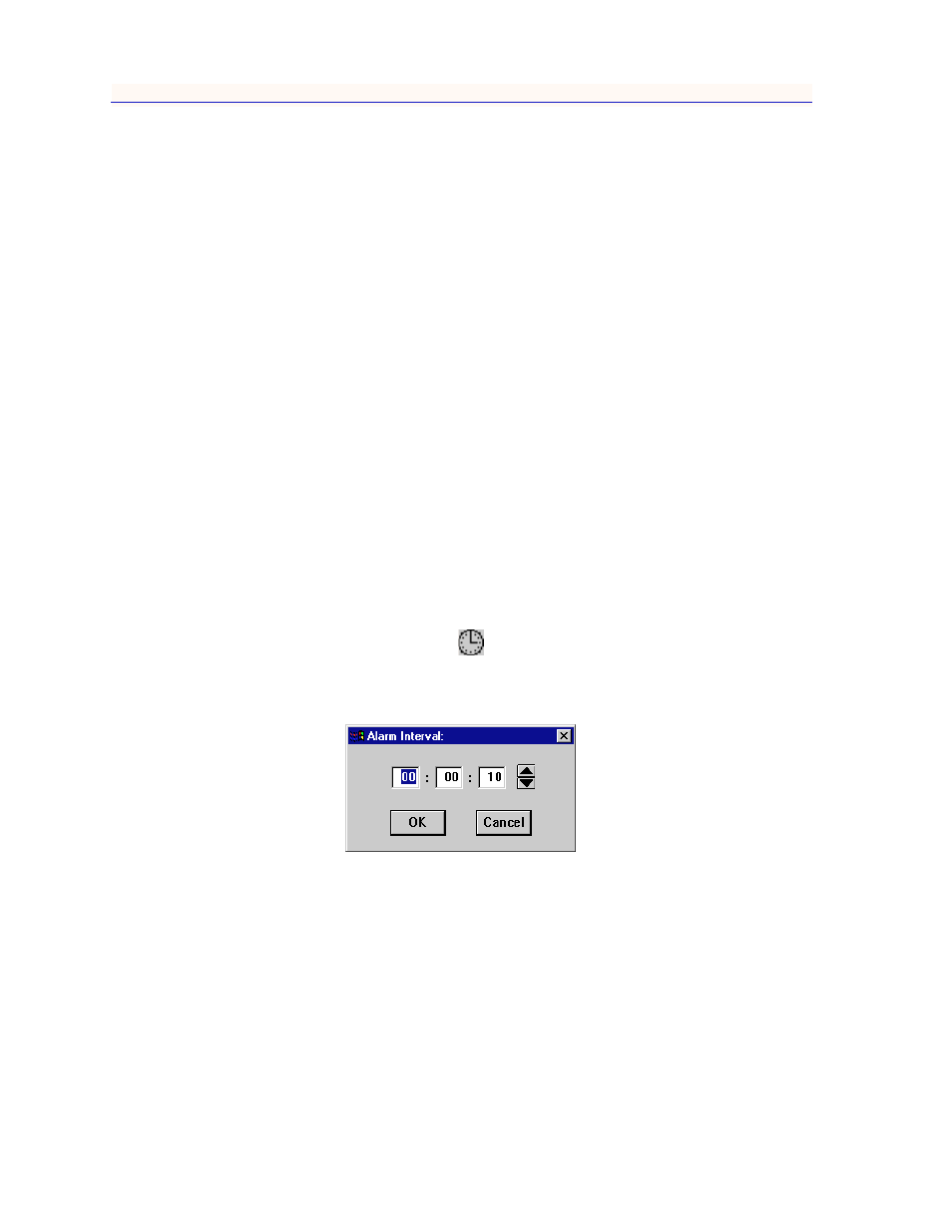 Configuring alarms, Setting the alarm limits time interval, Configuring alarms -18 | Setting the alarm limits time interval -18 | Enterasys Networks 2000 User Manual | Page 146 / 188