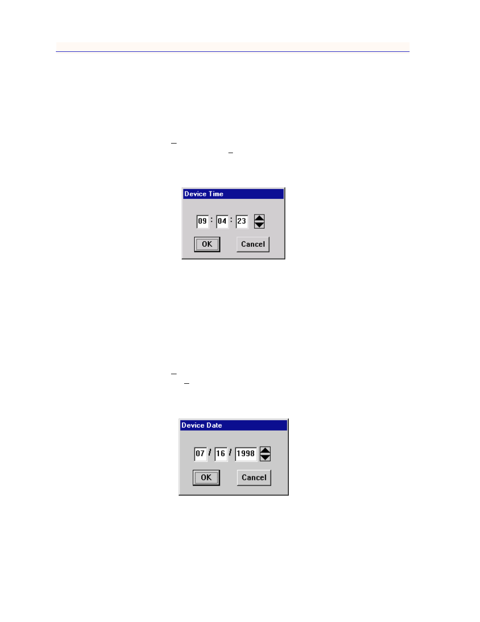 Setting the device date and time, Setting the device date and time -71, Setting the device date and tim | Setting the device date and ti | Enterasys Networks 2000 User Manual | Page 90 / 188