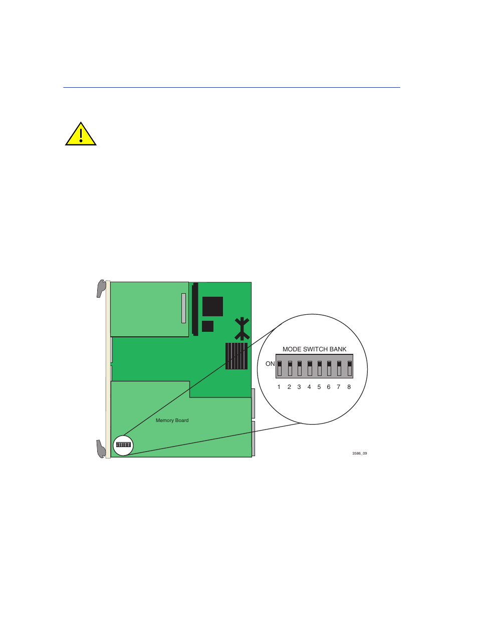 B.2 setting the mode switches, B-1 mode switch location, Section b.2 | Enterasys Networks 5H102-48 User Manual | Page 48 / 52