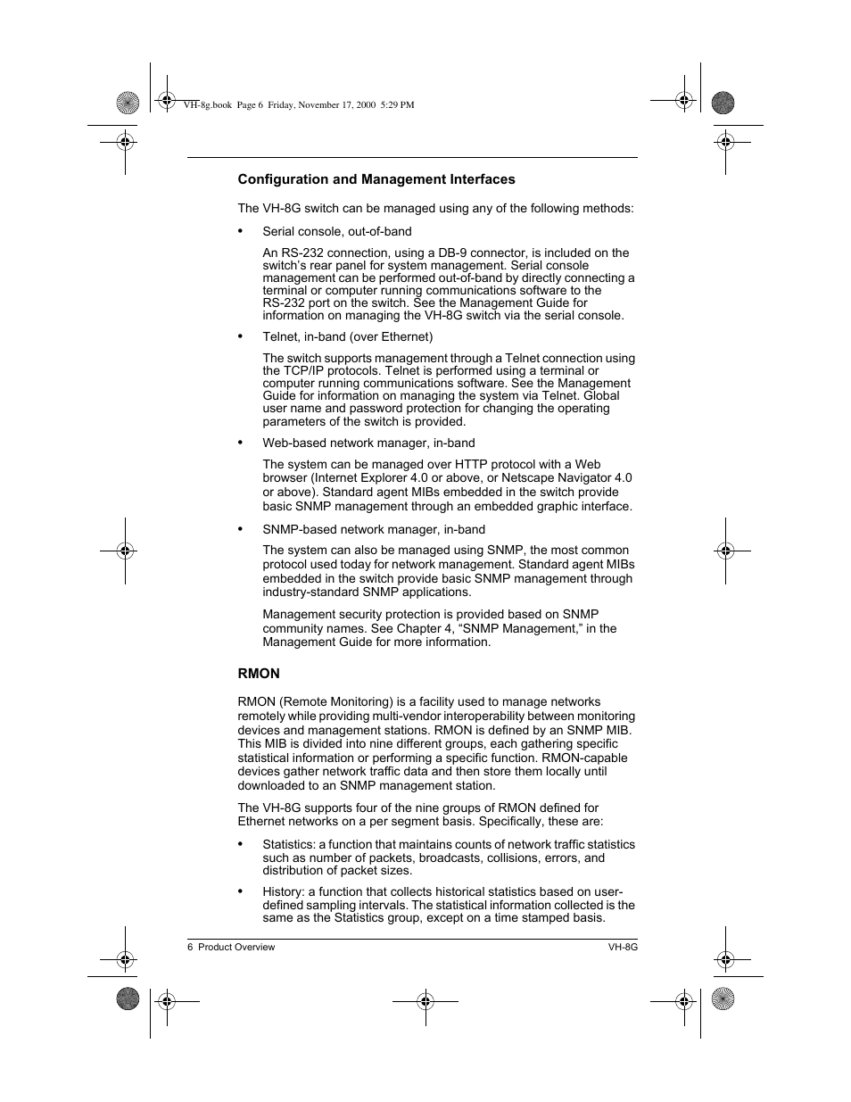 Enterasys Networks Enterasys Vertical Horizon VH-8G User Manual | Page 20 / 48