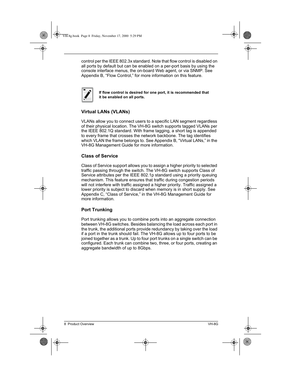 Enterasys Networks Enterasys Vertical Horizon VH-8G User Manual | Page 22 / 48