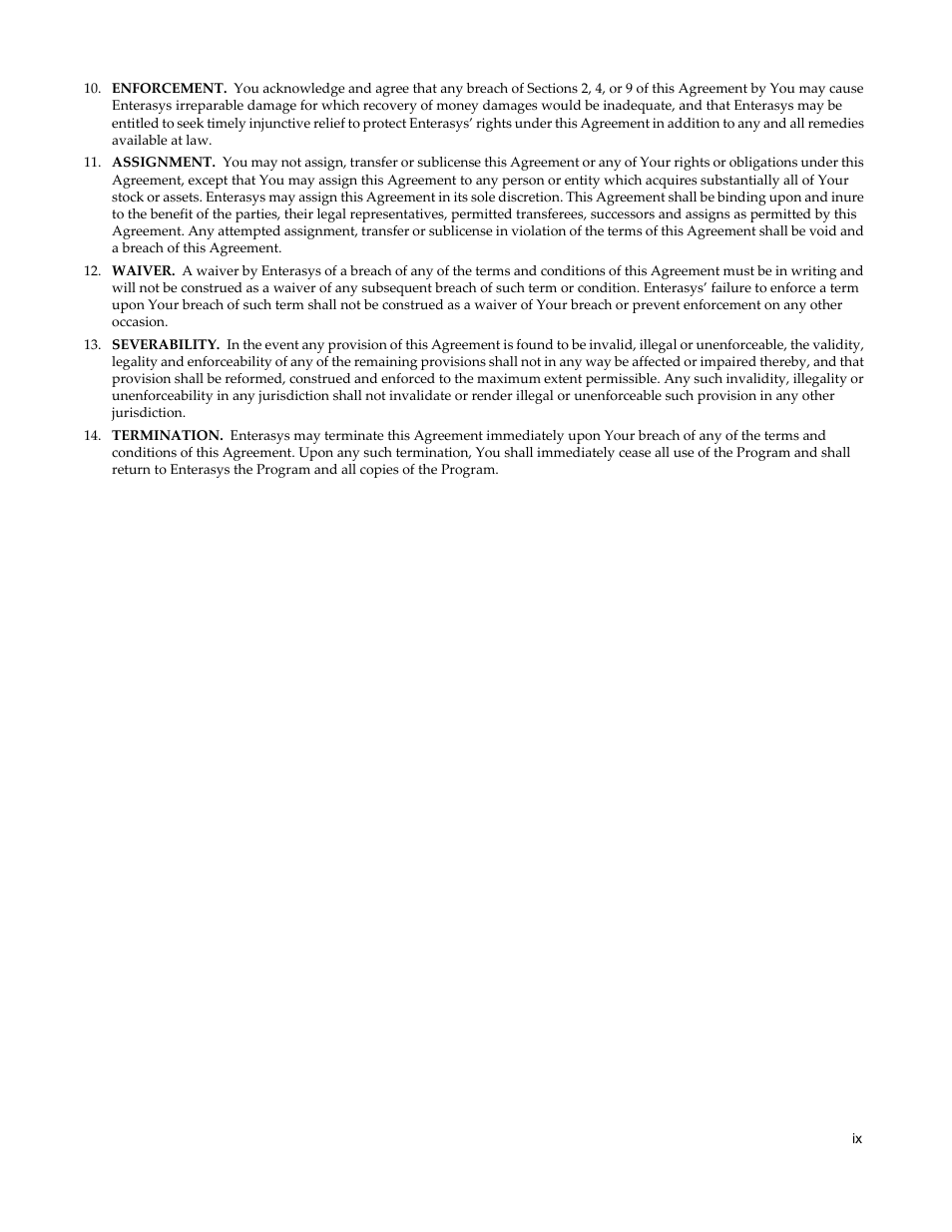 Enterasys Networks Security Router X-PeditionTM User Manual | Page 11 / 466
