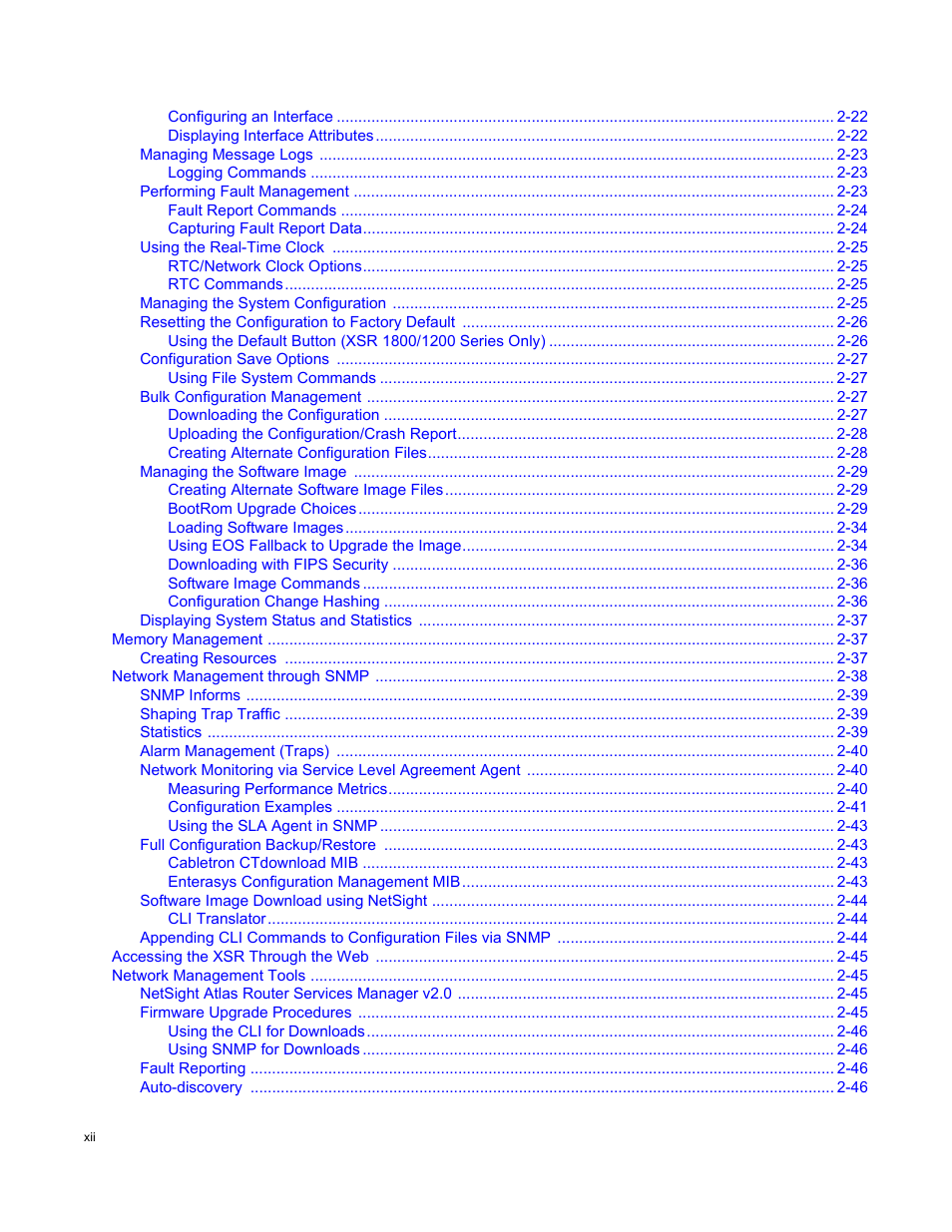 Enterasys Networks Security Router X-PeditionTM User Manual | Page 14 / 466